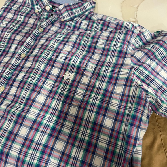 Chaps 2XL men’s short sleeve button up - Picture 8 of 8